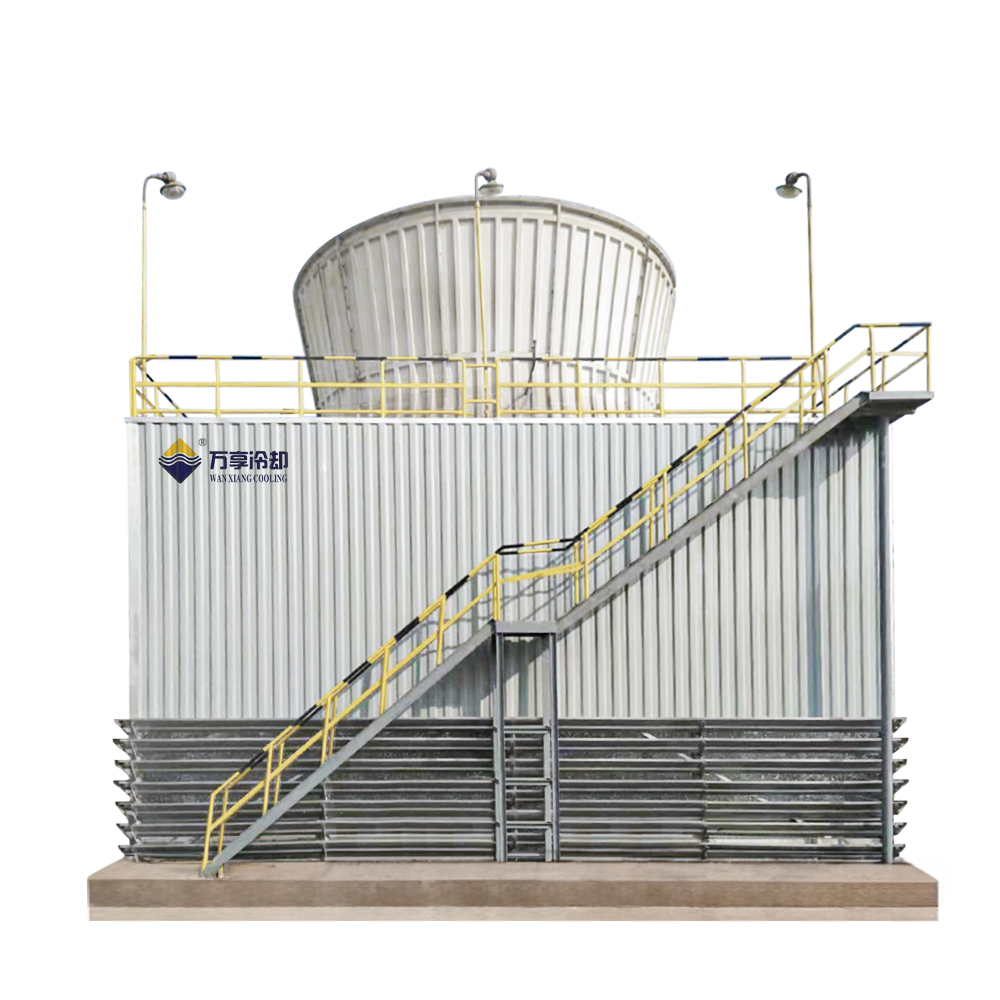 Large module steel structure open cooling tower